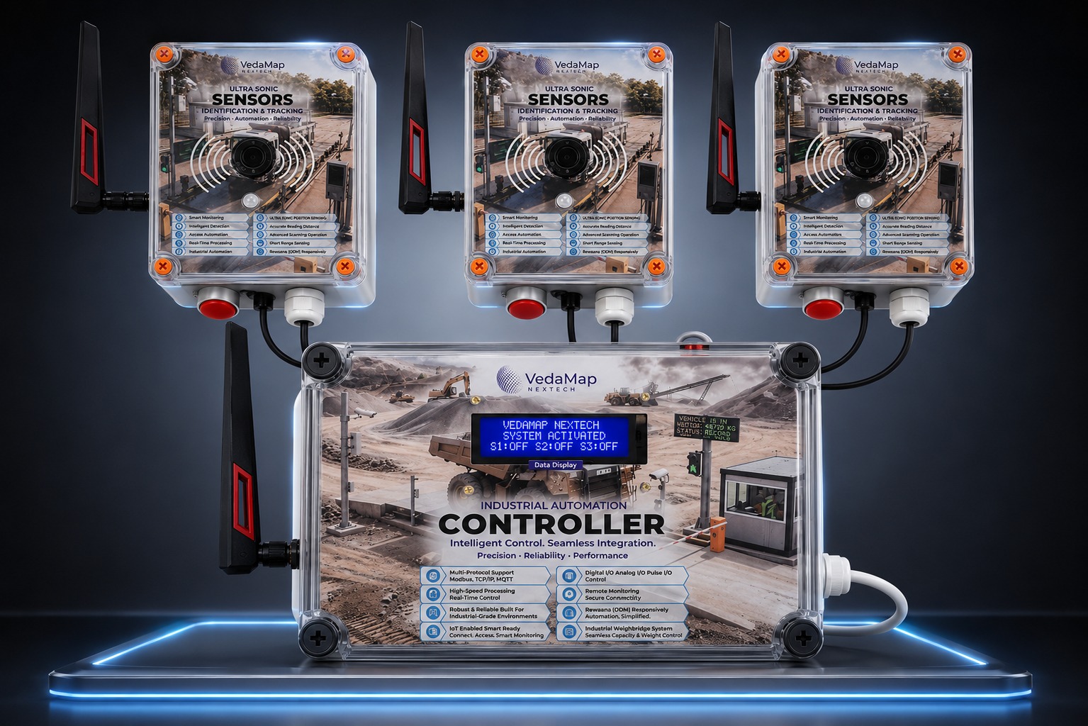 UHF RFID Reader & Sensors